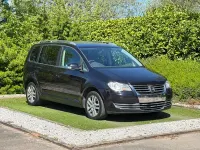 Used VW Touran SE 138 HP (101 kW) 2007 Black MPV