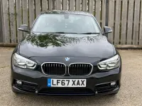 Used BMW 118 Sport Line 136 HP (100 kW) 2017 Black Hatchback