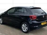 Used VW Polo SE 65 HP (47 kW) 2018 Black Hatchback