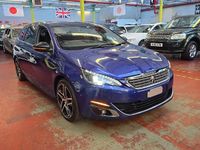 Used Peugeot 308 SW GT-line 130 HP (95 kW) 2015 Blue Estate