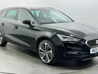 Used Seat Leon XCELLENCE Lux 204 HP (150 kW) 2021 Black Estate