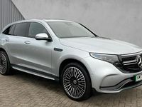 Used Mercedes EQC400 AMG Line Premium 300 kW (408 HP) 2023 Metallic paint hightech silver SUV