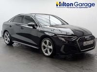 Used Audi A3 S-Line 150 HP (110 kW) 2022 Black Sedan