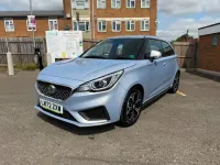 Used MG MG3 Excite 106 HP (77 kW) 2022 Silver Hatchback