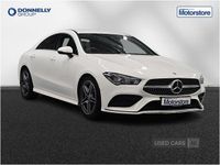 Used Mercedes CLA220 AMG line 2021 White Sedan