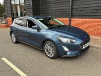 Used Ford Focus Titanium X 125 HP (91 kW) 2020 Blue Hatchback