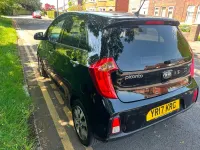 Used Kia Picanto 65 HP (47 kW) 2017 Black Hatchback