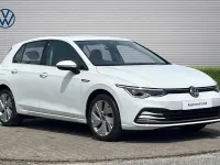 Used VW Golf VIII Style 147 HP (108 kW) 2020 White Hatchback