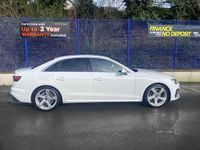Used Audi A4 S-Line 150 HP (110 kW) 2023 White Sedan