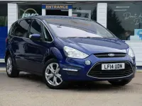 Used Ford S-MAX Titanium 115 HP (84 kW) 2014 Blue MPV