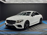 Used Mercedes E220 AMG line 2017 White Coupe