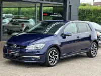 Used VW Golf VII Match 115 HP (84 kW) 2019 Blue Hatchback