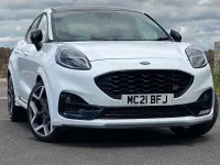 Used Ford Puma ST 200 HP (147 kW) 2021 Frozen white SUV