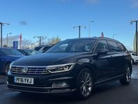 Used VW Passat R-line 240 HP (176 kW) 2016 Black Estate