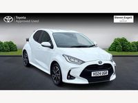 Used Toyota Yaris Hybrid Design 2024 White Hatchback