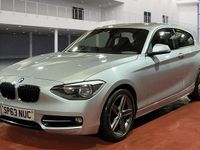 Used BMW 118 Sport Line 170 HP (125 kW) 2013 Silver Hatchback
