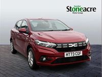 Used Dacia Sandero Expression 90 HP (66 kW) 2023 Red Hatchback