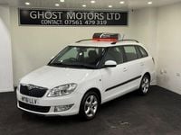 Used Skoda Fabia SE 105 HP (77 kW) 2012 White Estate