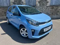 Used Kia Picanto 66 HP (48 kW) 2022 Blue Hatchback