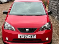 Used Seat Mii Design 60 HP (44 kW) 2017 Red Hatchback