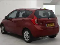 Used Nissan Note Acenta Premium 80 HP (58 kW) 2013 Red Hatchback
