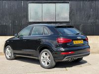 Begagnad Audi Q3 S-Line 170 HK (125 kW) 2013 Svart SUV