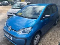 Used VW up! take up! 60 HP (44 kW) 2017 Blue Hatchback