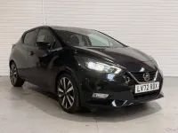 Used Nissan Micra Tekna 92 HP (67 kW) 2022 Black Hatchback