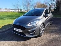 Usado Ford Fiesta ST-Line 100 CV (73 kW) 2019 Gris Utilitario