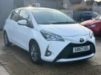 Gebraucht Toyota Yaris 2018 Weiß Kleinwagen