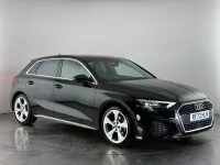 Used Audi A3 Sportback S-Line 200 HP (147 kW) 2022 Black Hatchback