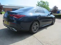 Used Mercedes CLA200 AMG line 2020 Blue Coupe