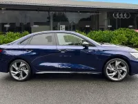 New Audi A3 Black Edition 2026 Blue Sedan