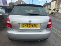 Used Skoda Fabia SE 69 HP (50 kW) 2013 Silver Hatchback