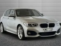 Used BMW 118 M Sport 148 HP (108 kW) 2017 Glacier silver Hatchback