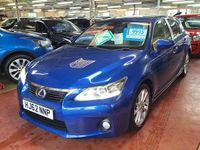 Used Lexus CT200h 2012 Blue Hatchback