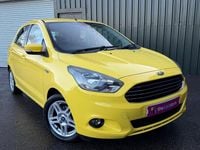 Used Ford Ka Plus Zetec 2017 Yellow Hatchback