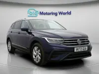 Used VW Tiguan S 150 HP (110 kW) 2022 Blue SUV