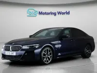 Used BMW 530 M Sport 282 HP (207 kW) 2021 Blue Sedan