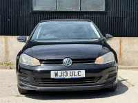 Used VW Golf VII S 105 HP (77 kW) 2013 Black Hatchback
