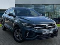 Used VW T-Roc R-line 150 HP (110 kW) 2025 Petrol blue metallic SUV