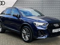 Used Audi Q3 Black Edition 150 HP (110 kW) 2023 Blue SUV
