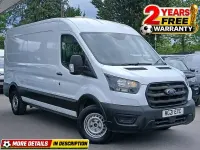 Used Ford Transit S 130 HP (95 kW) 2021 White Van