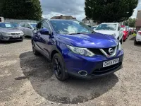 Used Nissan Qashqai N-TEC 2015 Blue SUV