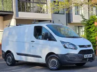 Used Ford Transit Custom 105 HP (77 kW) 2018 White Van