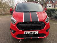 Used Ford Transit Custom Sport 185 HP (136 kW) 2020 Red Van