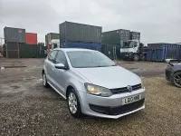 Used VW Polo SE 85 HP (62 kW) 2010 Silver Hatchback