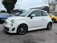 Used Abarth 500 135 HP (99 kW) 2014 White Hatchback