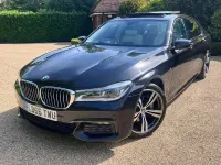 Used BMW 740L M Sport 326 HP (239 kW) 2017 Black Sedan