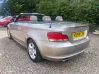 Used BMW 120 Cabriolet Comfort Edition 177 HP (130 kW) 2009 Silver Cabriolet